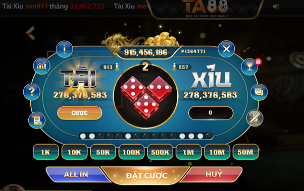 chơi tài xỉu online