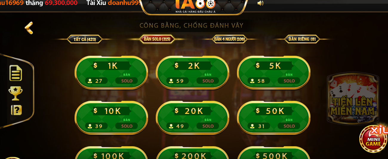 game đánh bài online
