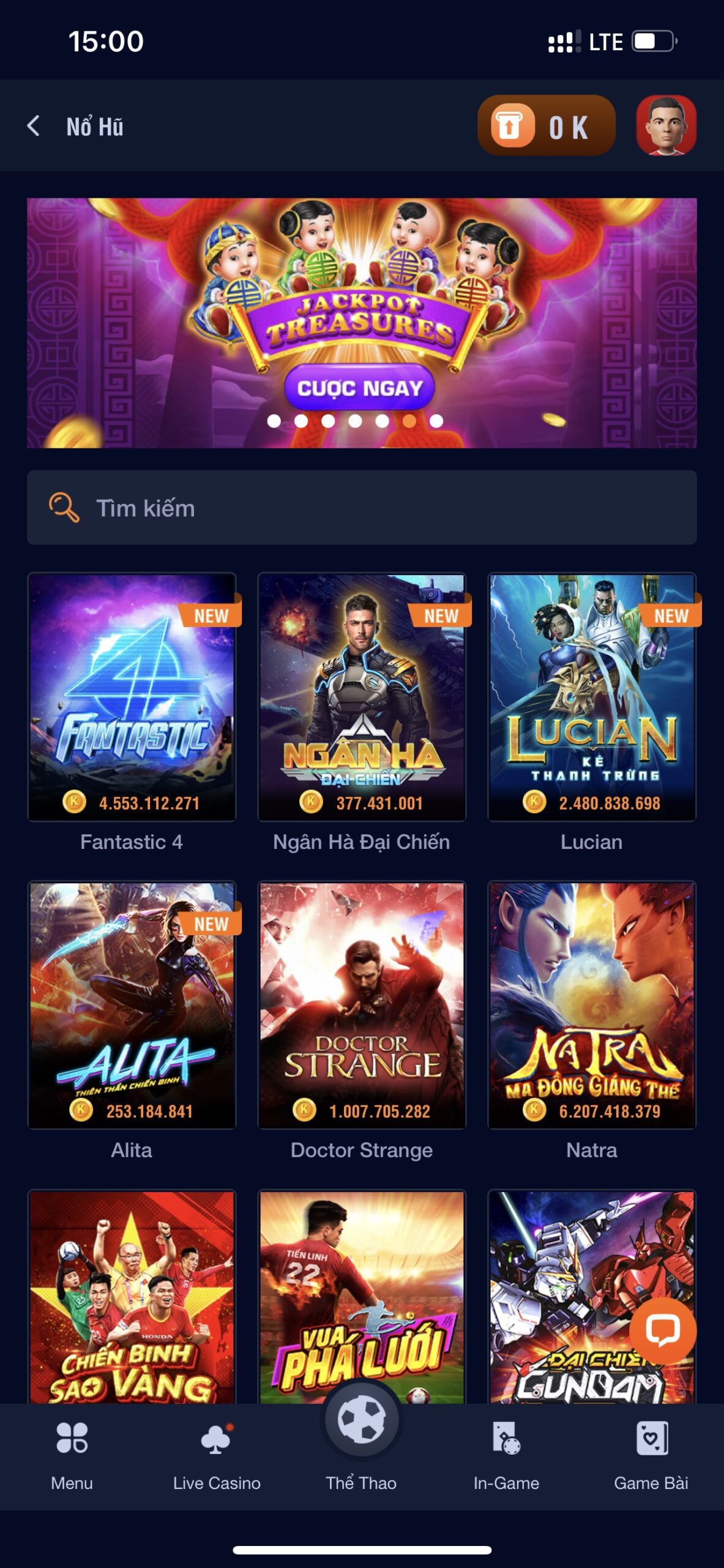 game nổ hũ uy tín 2022