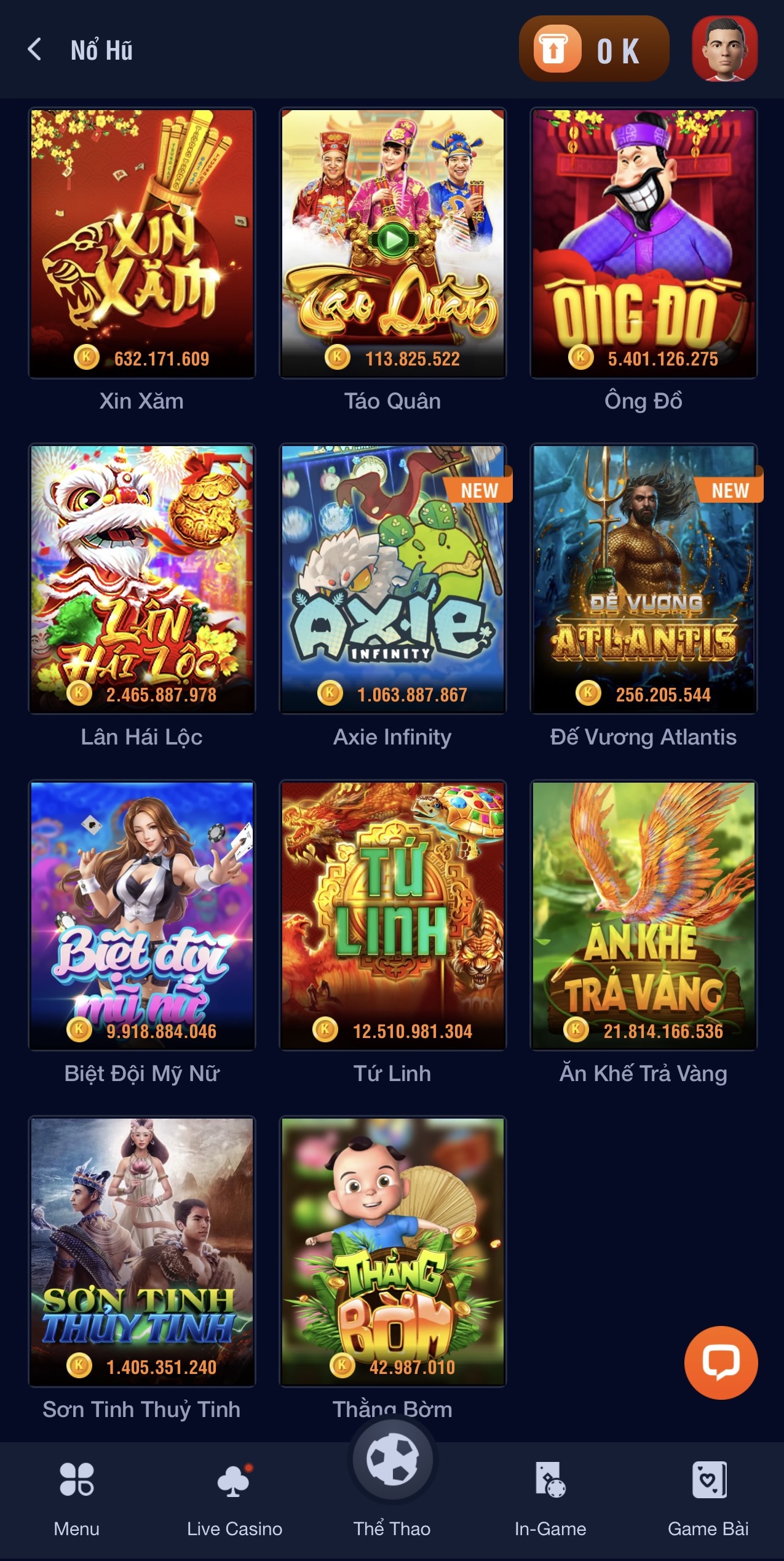 game nổ hũ uy tín 2022