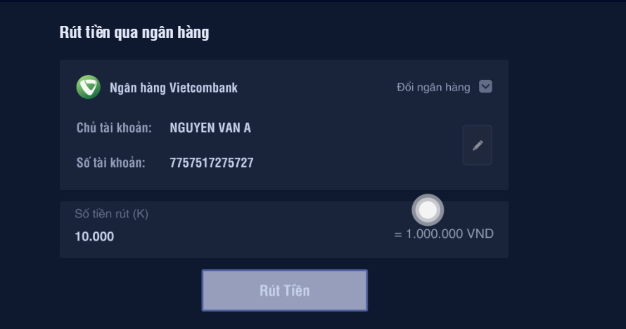 rút tiền Ta88