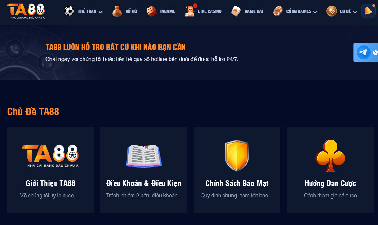 rút tiền Ta88